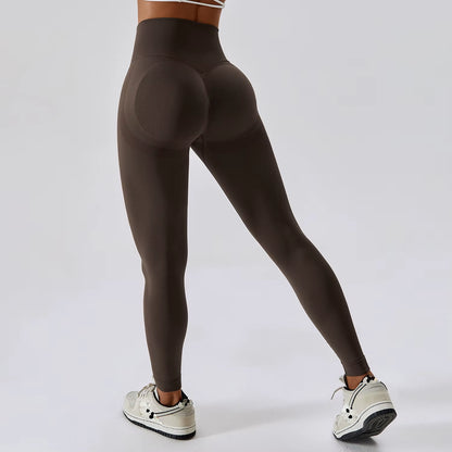 Women High Waist Fitness Leggings Gym Clothing Sports Workout Pants Push up Yoga Leggings Seamless Sports Leggings